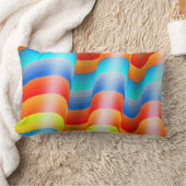 レインボーカラフルサラペ ランバークッション (ブランケット)