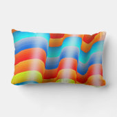 レインボーカラフルサラペ ランバークッション (裏面)