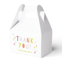 レインボーカラフルサンキュー子供の誕生日パーティー