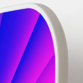 レインボーカラフルサンモノグラモダンム ピックルボールラケット (左詳細)