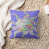 レインボーカラフルサン クッション (ブランケット)