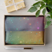 レインボーカラフルスター宇宙 薄葉紙 (ギフト)