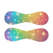 レインボーカラフルスター宇宙 野球ボール (パネル)