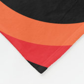 レインボーカラフルスパイラル抽象芸術フリースブランケット フリースブランケット (角)