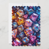 レインボーカラフルズ結婚式招待状 招待状 (裏面)