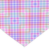 レインボーカラフルダイヤモンドプライドモダン ショートテーブルランナー (コーナー)