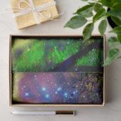 レインボーカラフルツリーズ魔法の森のデコパージュ 薄葉紙 (ギフト)