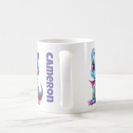 レインボーカラフルドラゴンマグパーティー子供へ コーヒーマグカップ