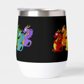 レインボーカラフルドラゴン漫画 (右面)