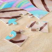 レインボーカラフルドーナツパズル ジグソーパズル (側面)