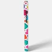 レインボーカラフルハートバレンタイン Case-Mate iPhoneケース (裏面 / 左)