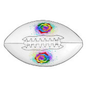 レインボーカラフルバラ アメリカンフットボール (正面)