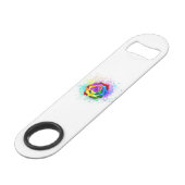 レインボーカラフルバラ スピード栓抜き (裏面アングル)