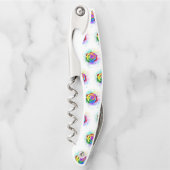 レインボーカラフルバラ ソムリエナイフ (正面)