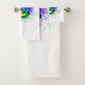 レインボーカラフルバラ バスタオルセット (インサイチュ)