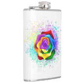 レインボーカラフルバラ フラスク (右)