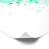 レインボーカラフルバラ ポスター (コーナー)