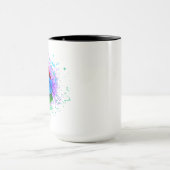 レインボーカラフルバラ マグカップ (中央)