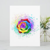 レインボーカラフルバラ 案内状 (スタンド正面)