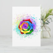 レインボーカラフルバラ 案内状 (スタンド正面)