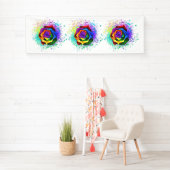 レインボーカラフルバラ 横断幕 (インサイチュ)