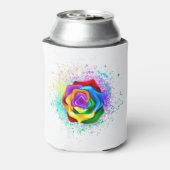 レインボーカラフルバラ 缶クーラー (缶裏面)