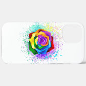 レインボーカラフルバラ Case-Mate iPhoneケース (裏面 (横))