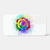 レインボーカラフルバラ Case-Mate iPhoneケース (裏面 (横))