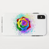 レインボーカラフルバラ Case-Mate iPhoneケース (裏面(横))