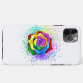 レインボーカラフルバラ Case-Mate iPhoneケース (裏面(横))