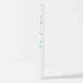 レインボーカラフルバラ iPhoneケース (左側面)