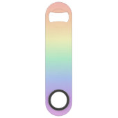 レインボーカラフルバー鍵 |スピードボトルオープナー スピード栓抜き (裏面)