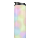 レインボーカラフルパステル幾何学模様 タンブラー (回転右)