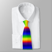レインボーカラフルパターンタイ ネクタイ (タイ)