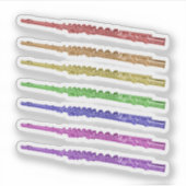 レインボーカラフルフルート シール (正面)