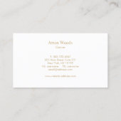 レインボーカラフルフローラ曼荼羅 名刺 (裏面)