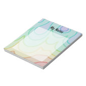 レインボーカラフルプライドウィグル ノートパッド (回転)