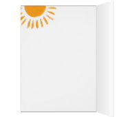 レインボーカラフルボホベイビーシャワーありがとう (内側 (左))