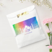 レインボーカラフルポリゴンイードムバラックモスク フェイバーバッグ (封をした状態)