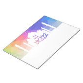 レインボーカラフルポリゴンEIDモスク – メモ帳 (アングル)