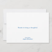 レインボーカラフルポー絵を描プ印刷ありがとうありがとう カード (裏面)