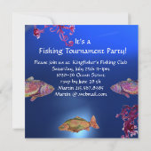 レインボーカラフルマス魚釣り大会パーティー 招待状 (裏面)