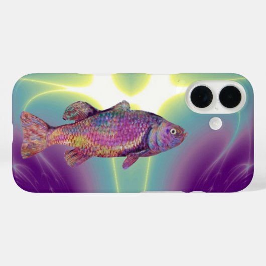 レインボーカラフルマス Case-Mate iPhoneケース (裏面 (横))