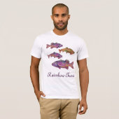 レインボーカラフルマス Tシャツ (正面フル)