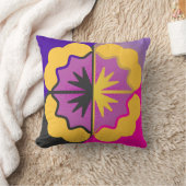 レインボーカラフルマンダラ クッション (ブランケット)