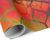 レインボーカラフルモザイクすべての行事 ラッピングペーパー (ロールコーナー)