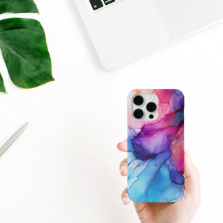レインボーカラフルモザイク水の色iPhoneケース iPhone 15 Pro Maxケース
