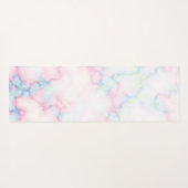 レインボーカラフルヨガ大理石パターンヨガマット ヨガマット (裏面(横))