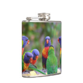 レインボーカラフルロリケエパロッツ食べズ フラスク (右)