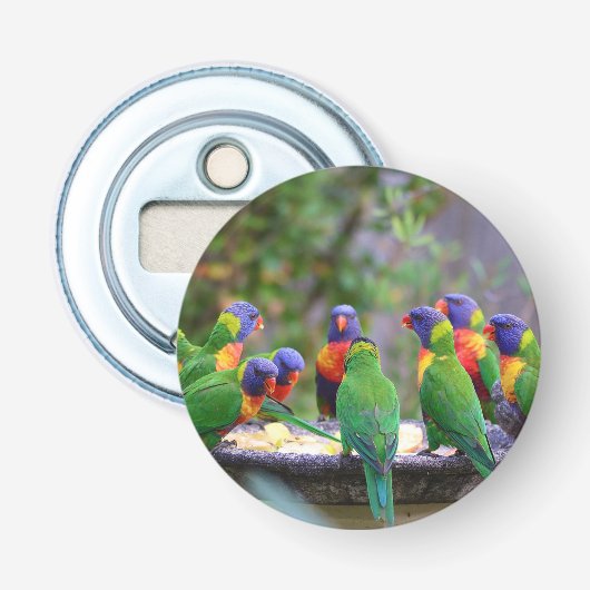 レインボーカラフルロリケエパロッツ食べズ 栓抜き (正面)